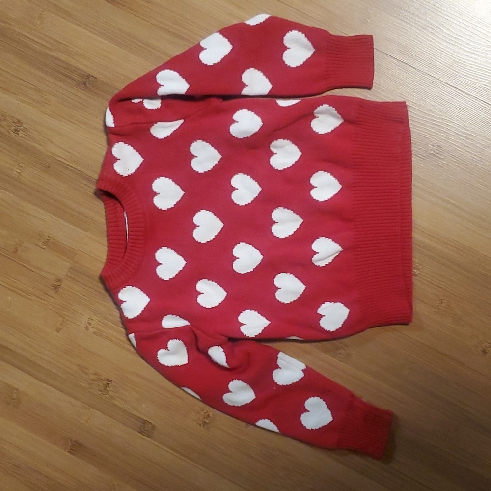 Mext co uk heart sweater sz 24-36 m